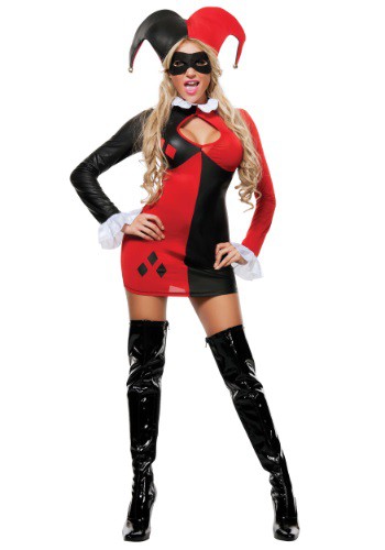 Womens Harlequin Costume