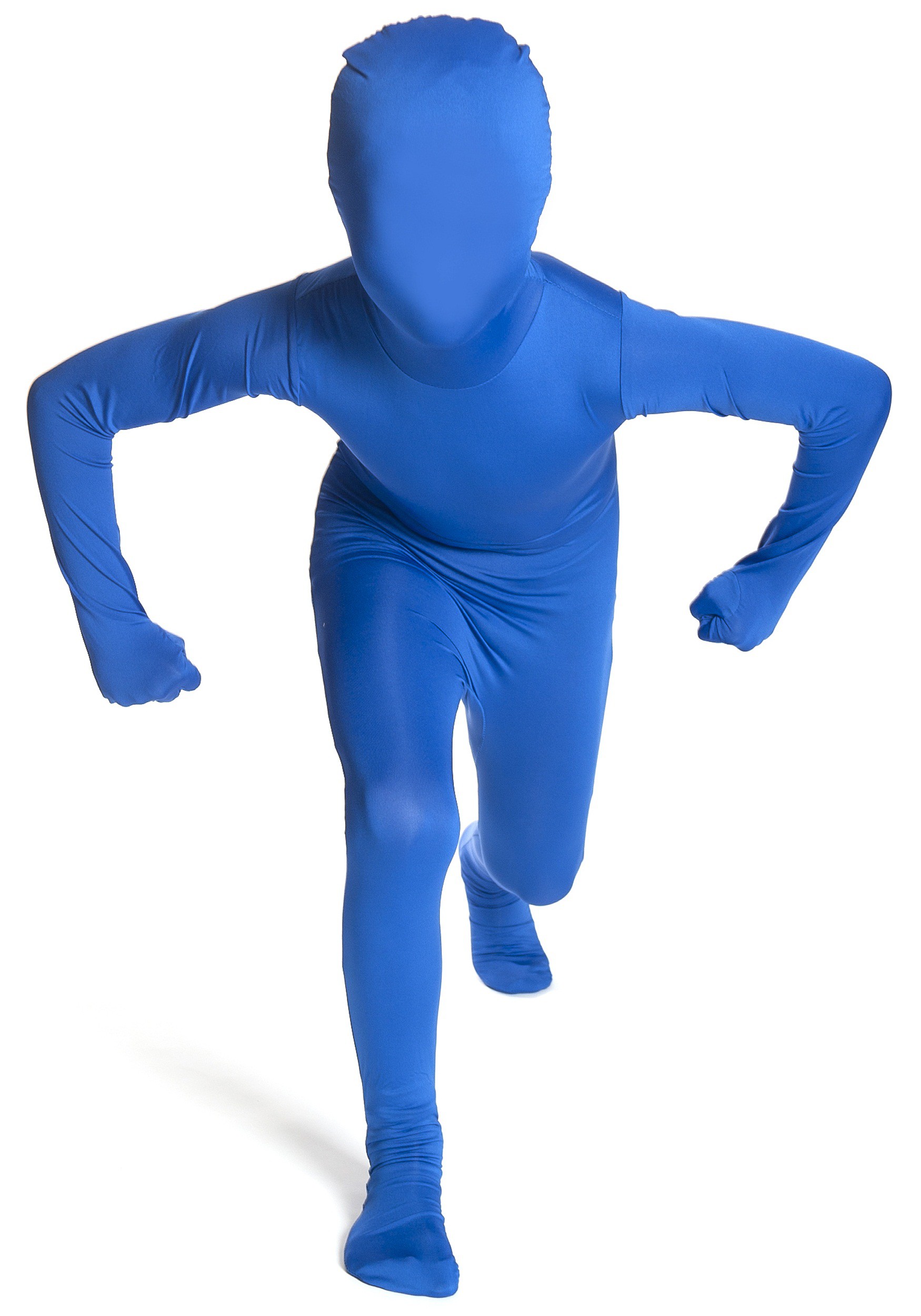 Kid S Blue Morphsuit Costume - blue outfit morph roblox