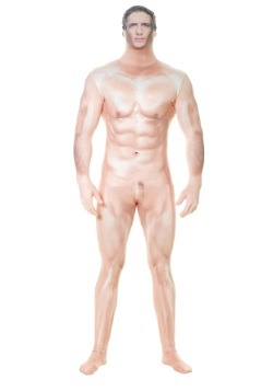 Adult Naked Sexy Man Faux Real Morphsuit