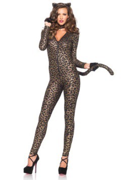 Sexy Leopard Catsuit