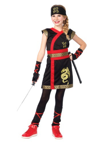 Girls Ninja Warrior Costume
