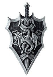 Dragon Lord Sword And Shield Prop Weapon Set