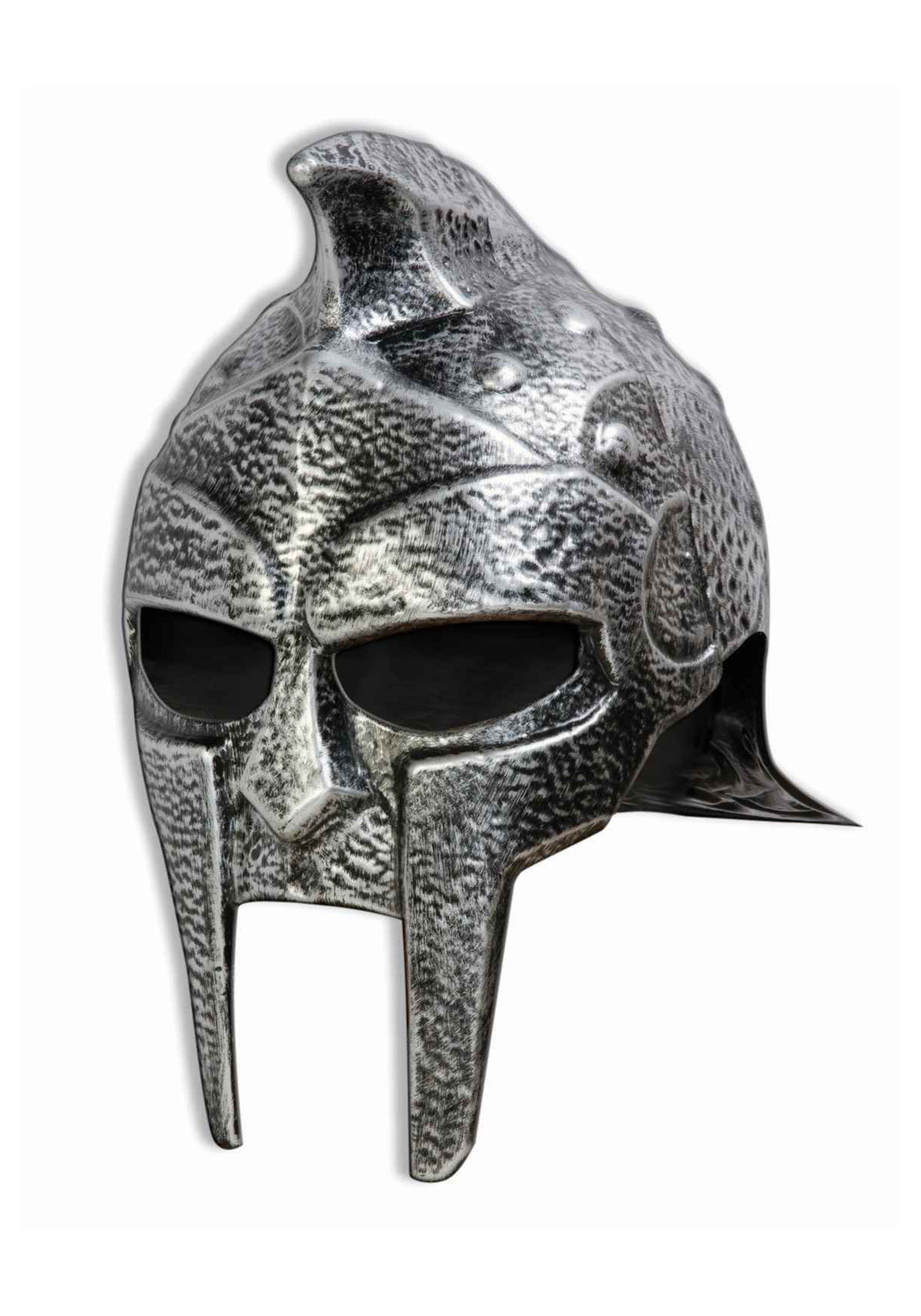 Silver Gladiator Adult Helmet