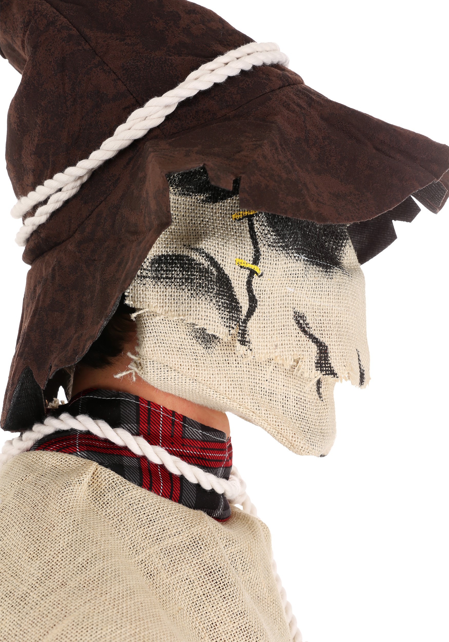 Sadistic Scarecrow Ani-Motion Mask Haunt Adult Costume 