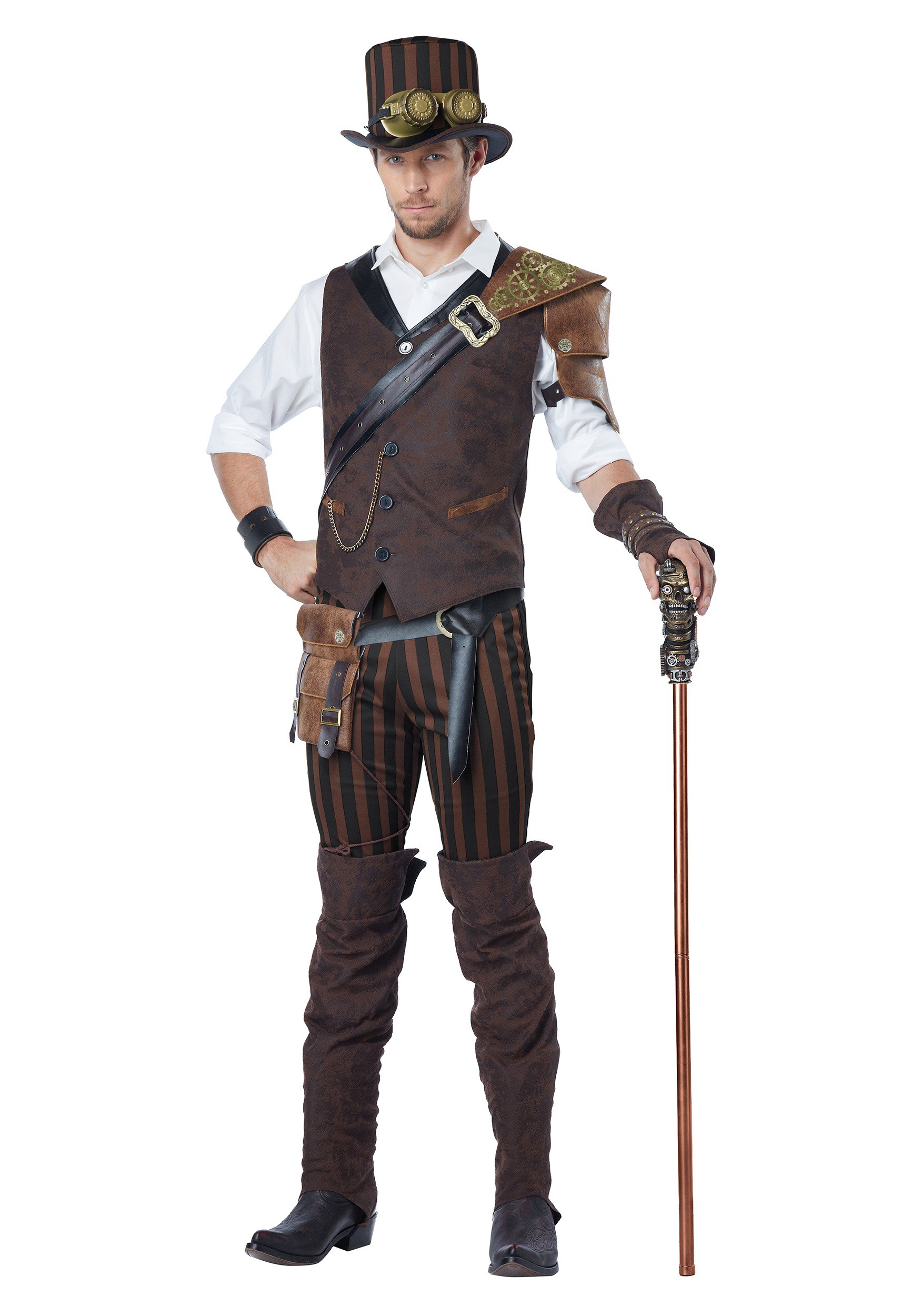 Men's Steampunk Adventurer Costume