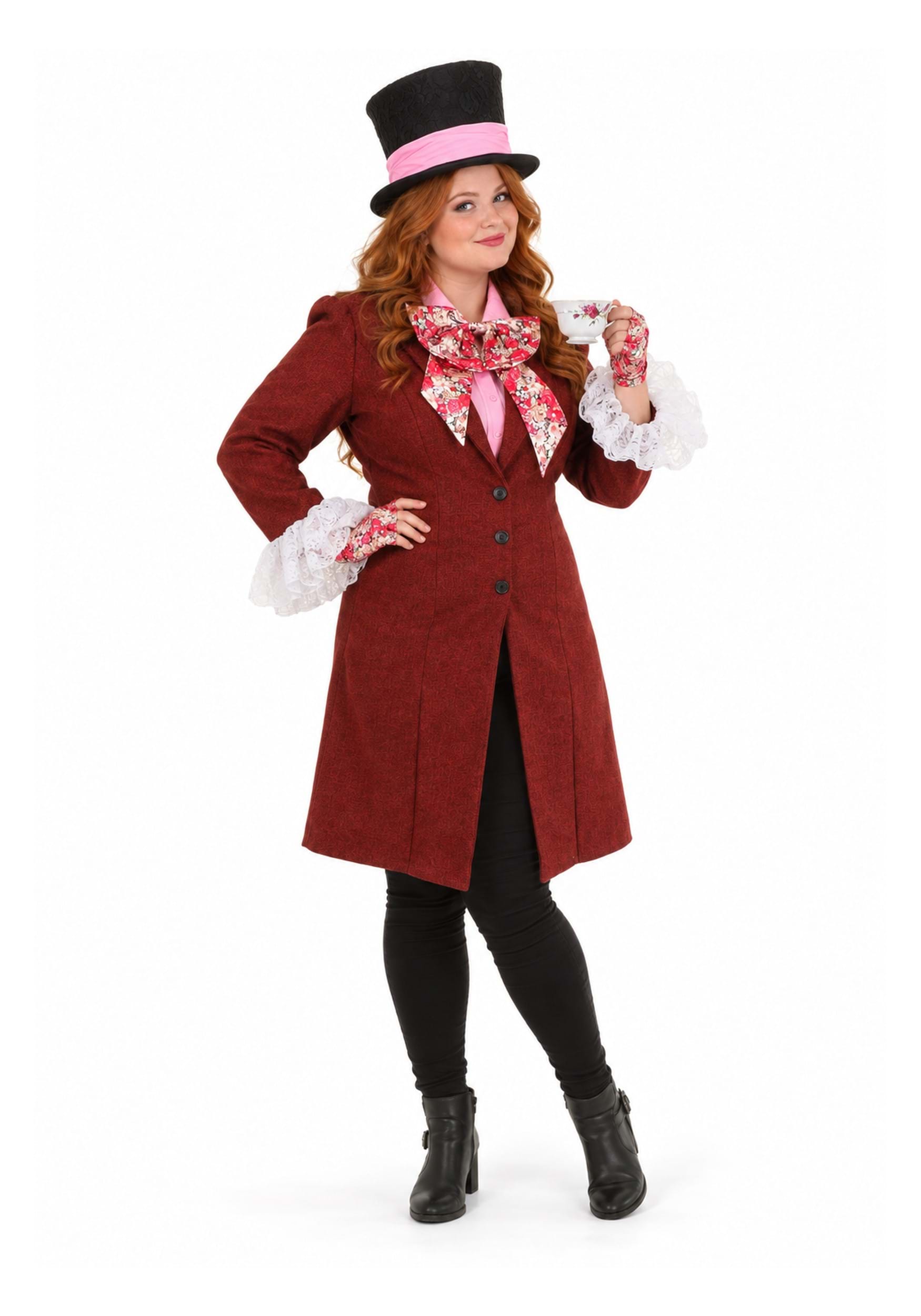 Deluxe Plus Size Women's Mad Hatter Costume | Storybook Costumes
