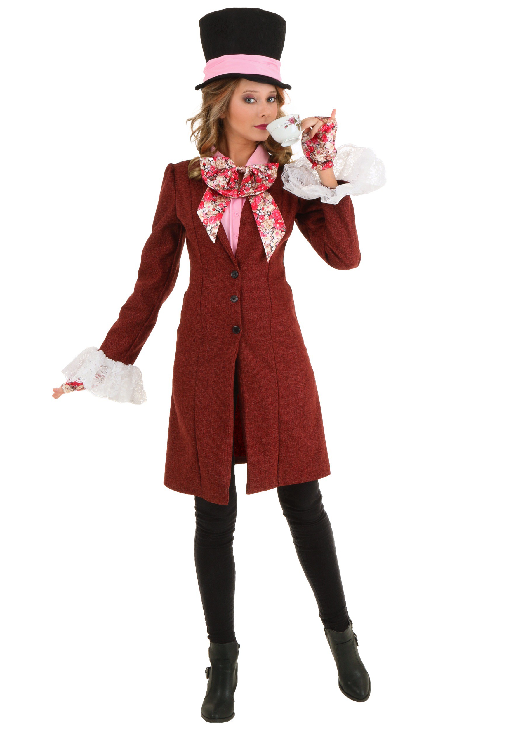 dark mad hatter costume for women