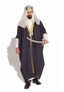 Mens Arabian Chieftain Costume