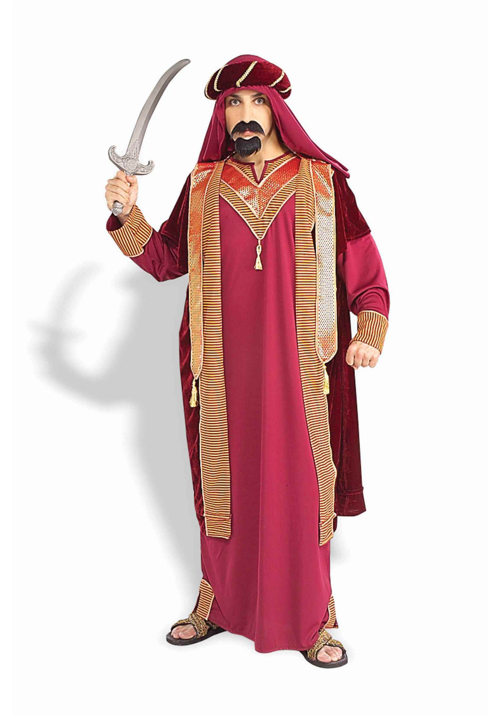 Mens Deluxe Arabian Sultan Costume