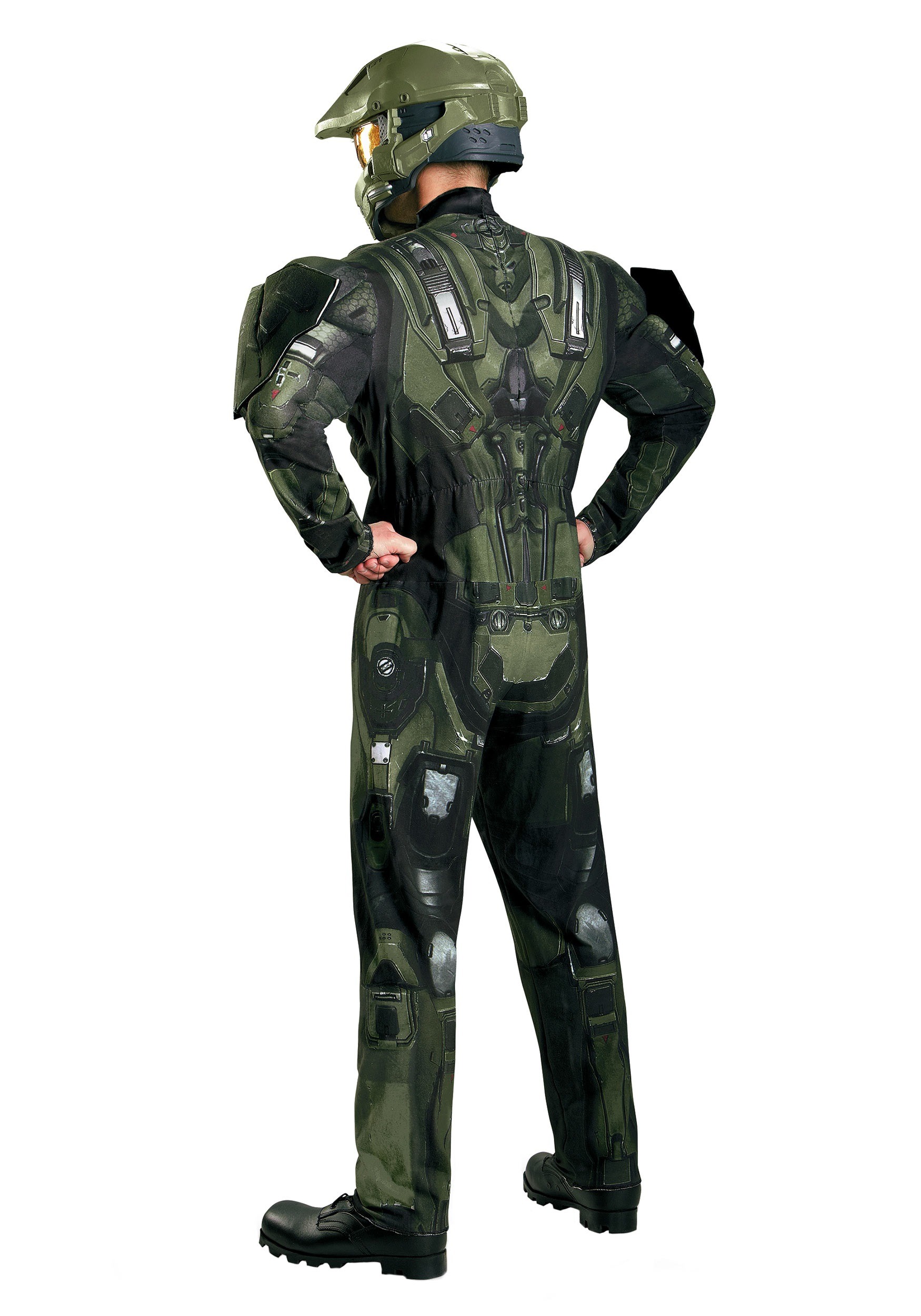 Adult Deluxe Muscle Master Chief Costume