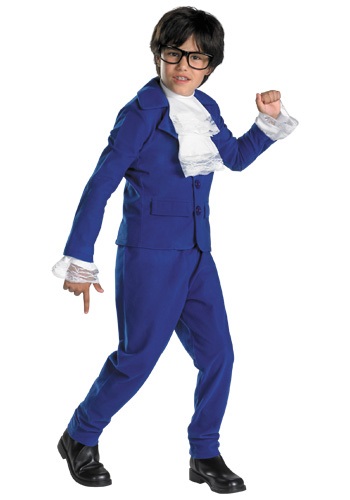 Boys Austin Powers Deluxe Costume