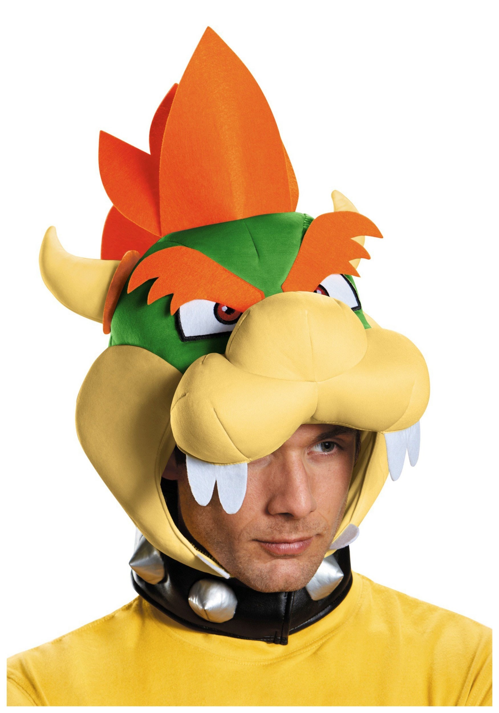 Adult bowser headpiece