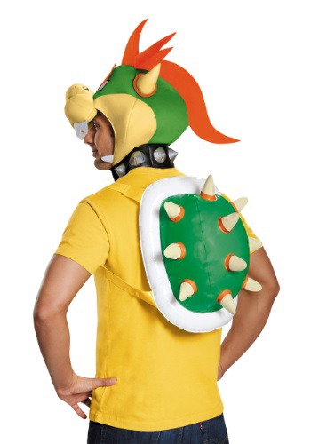 Adult Super Mario Bros. Bowser Accessory Costume Kit