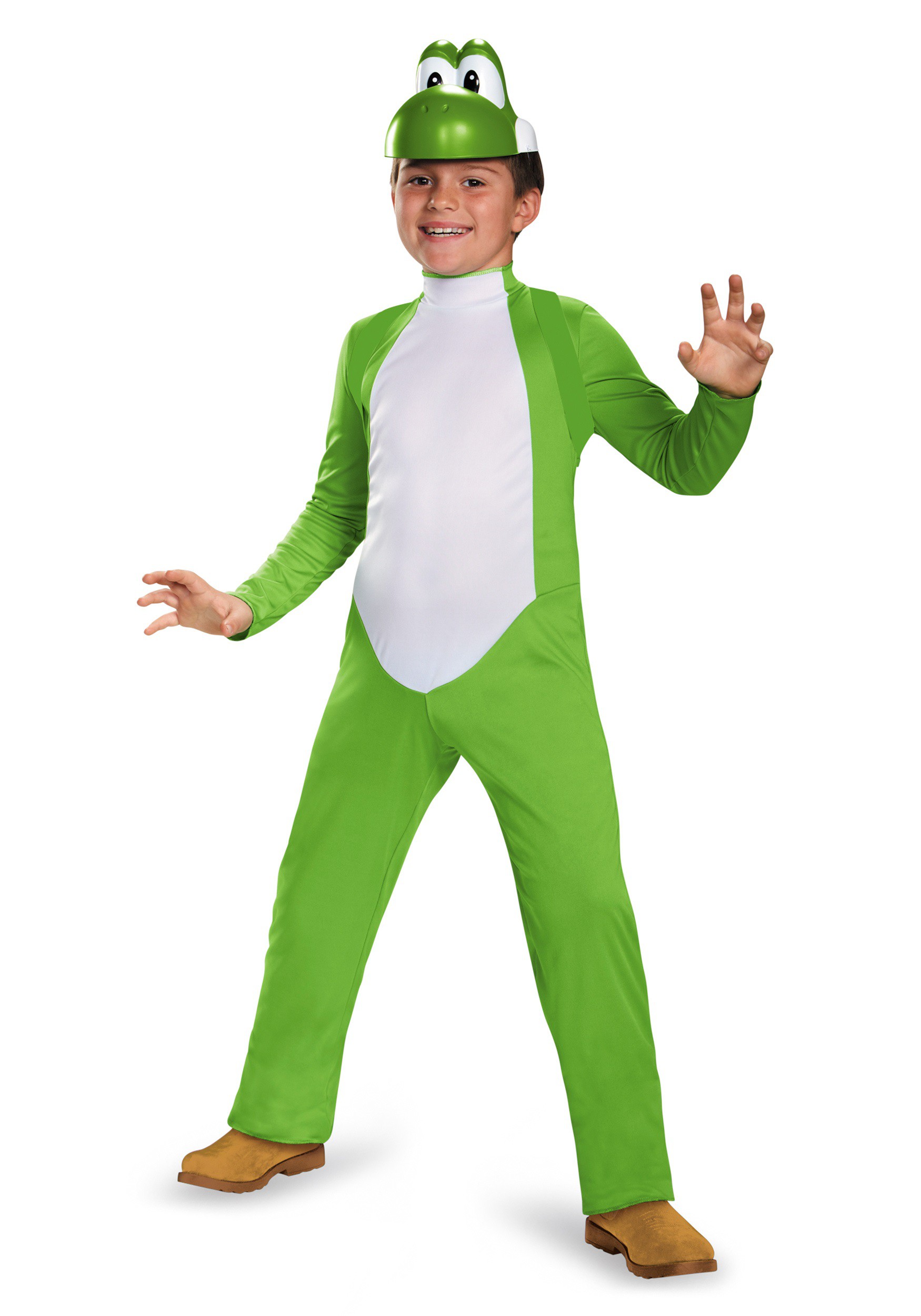 Nintendo Yoshi Deluxe Bambini Costume Unisex - Bambini e ragazzi