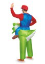 Mario Riding Yoshi Adult Costume Alt1
