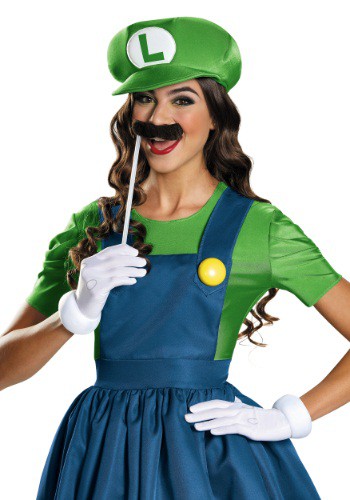 Luigi Dress Women's Costume