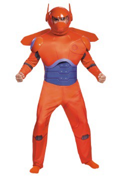 Adult Red Baymax Deluxe Costume