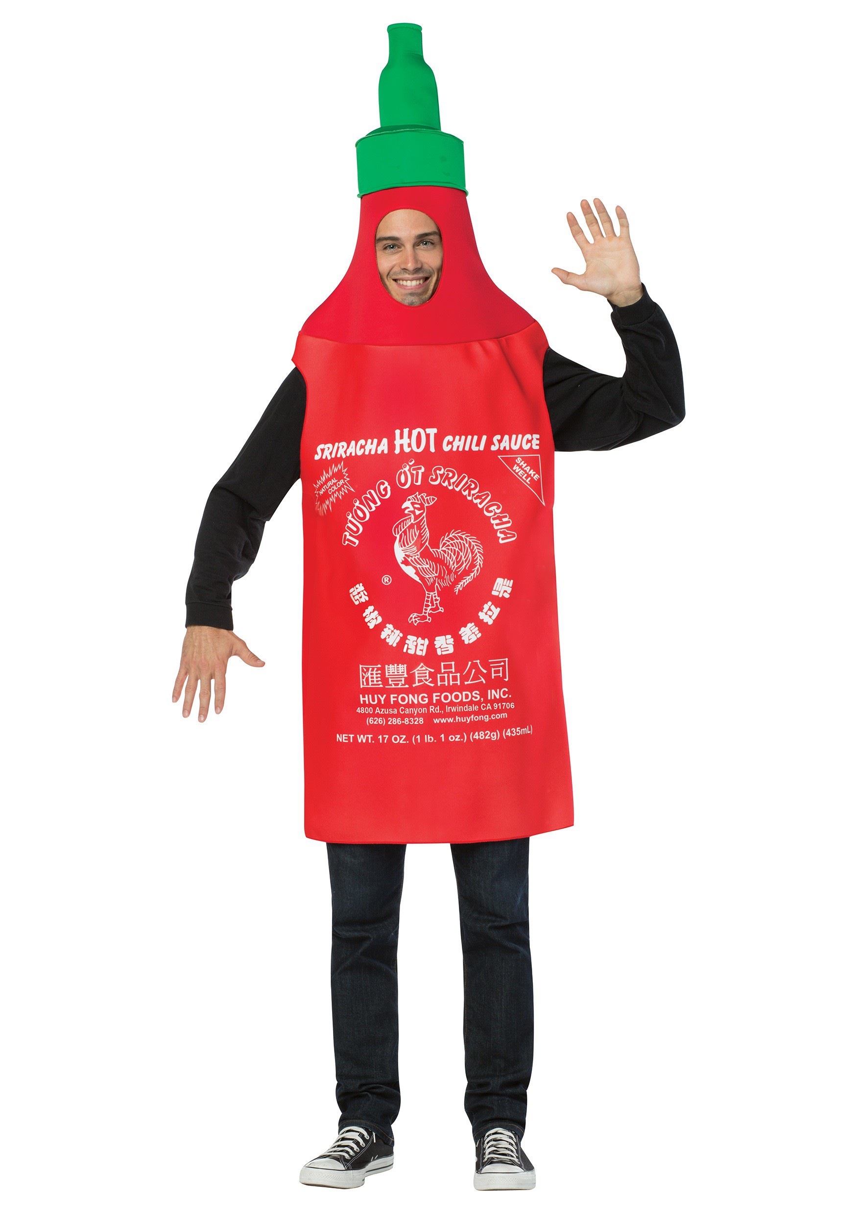 dilute seller half Sriracha Adult Tunic Costume