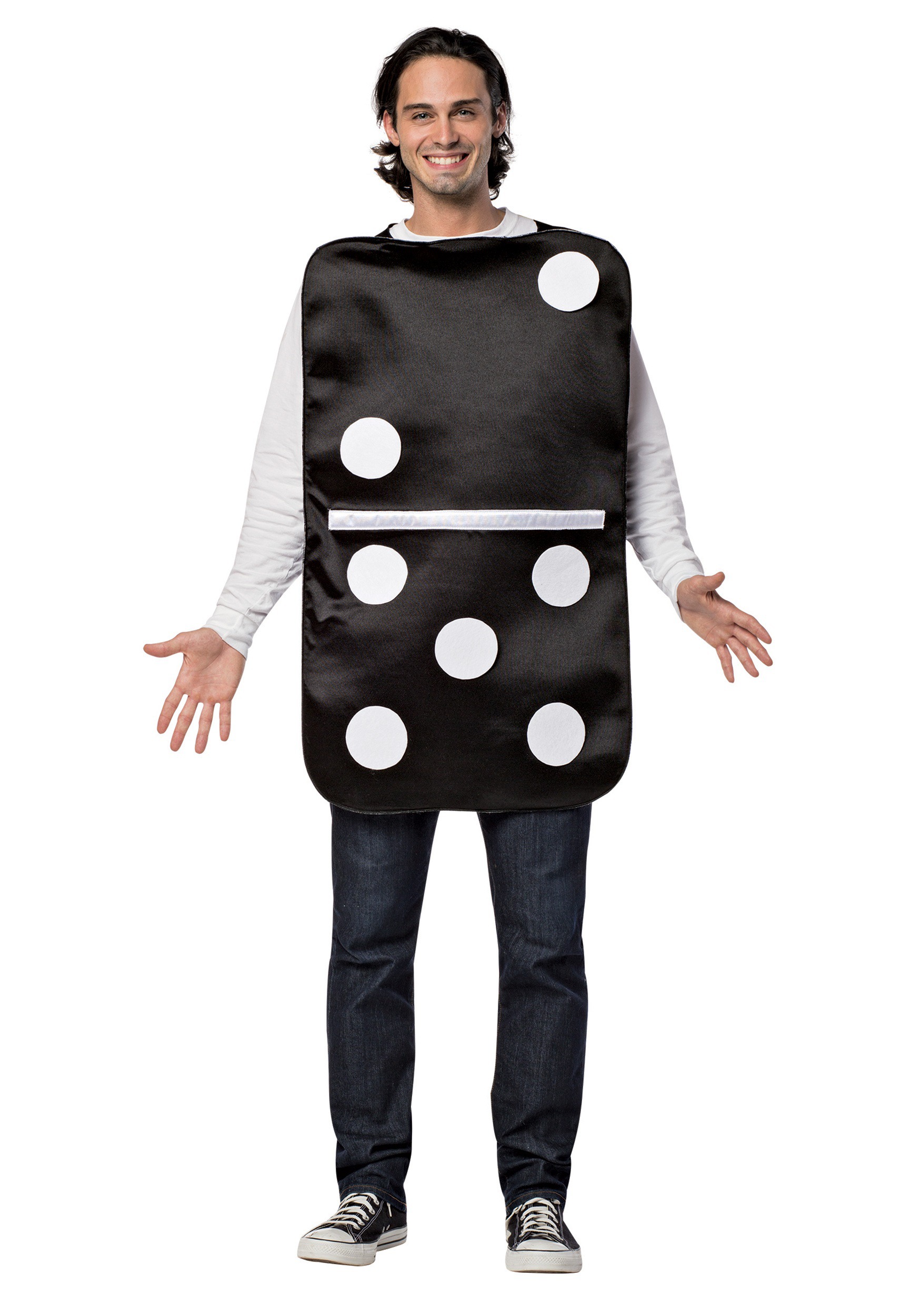Adult Domino Halloween Costume | Tabletop Games Costumes