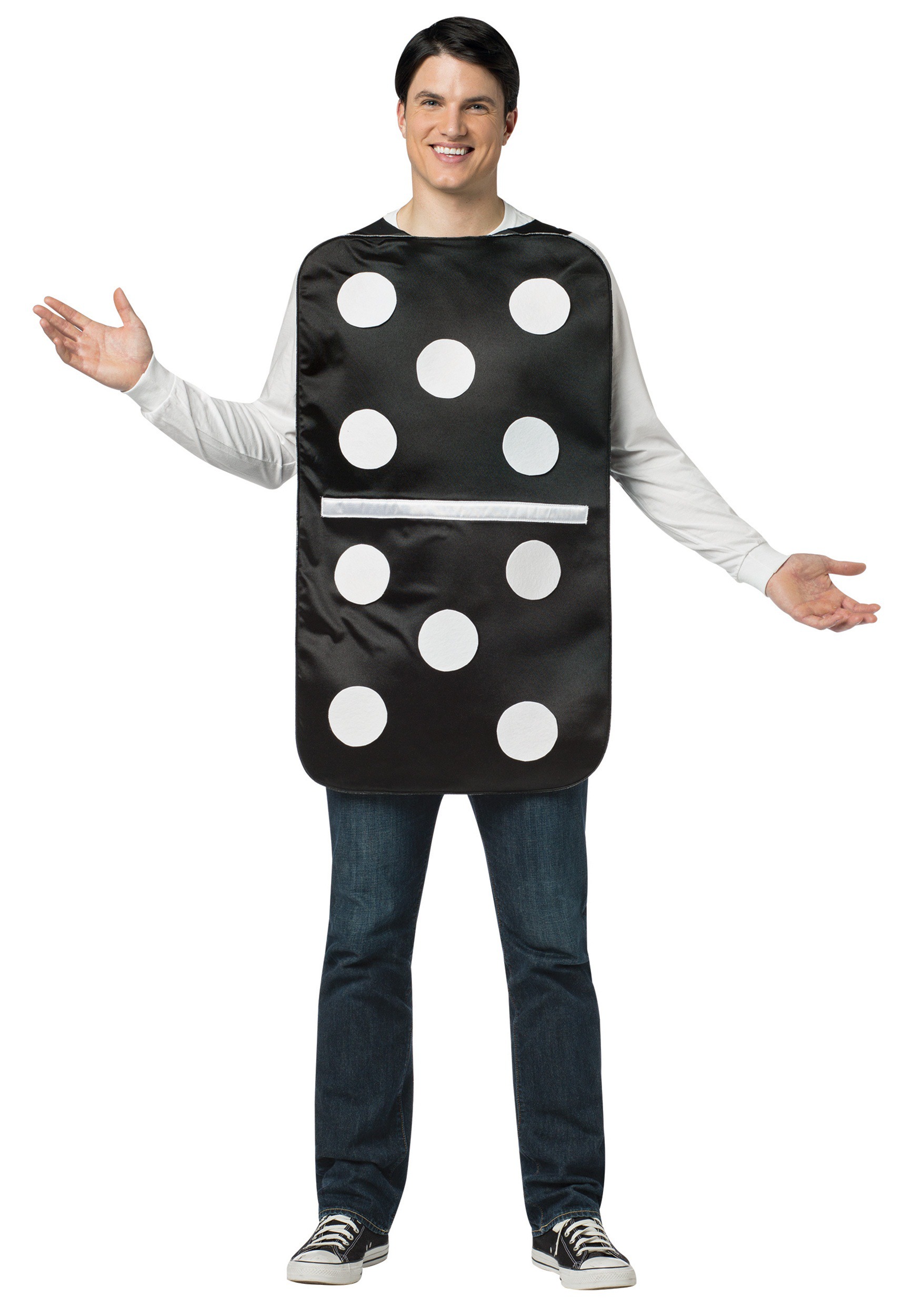 ❤ How to make domino halloween costume