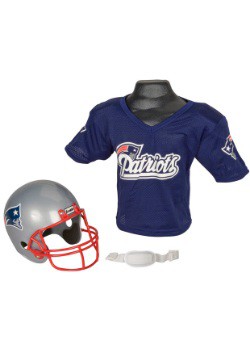 Child NFL New England Patriots Helmet and Jersey Set