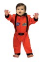 Infant Orange Astronaut Romper