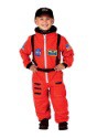 Child Orange Astronaut Costume