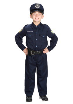 Boys Deluxe Police Officer Costume