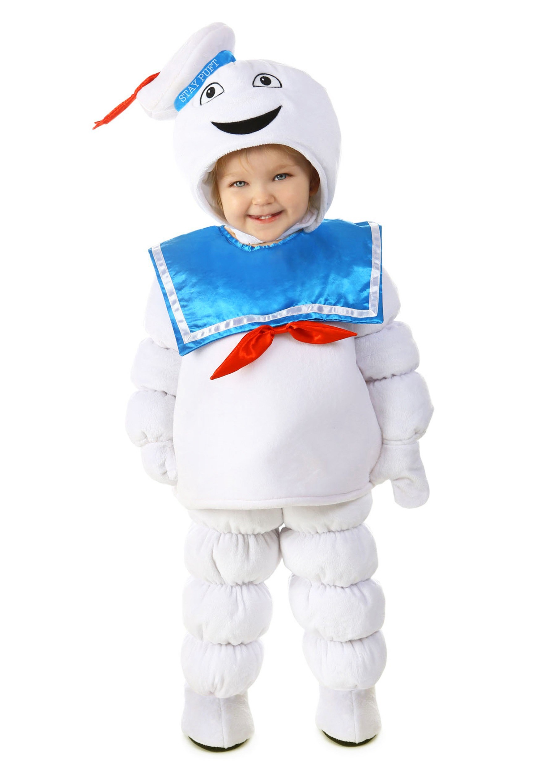 Photos - Fancy Dress Princess Paradise Kid's Ghostbusters Deluxe Stay Puft Costume Blue/Whi 