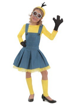 Girl's Minions Deluxe Jumper