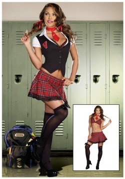 Sexy Varsity School Girl Costume
