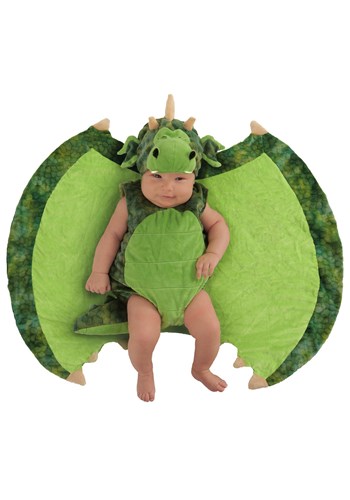 Infant Darling Dragon Swaddle Wings Main