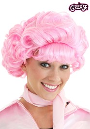 Grease Pink Frenchy Wig For Women Grease Pink Frenchy Wig For Women