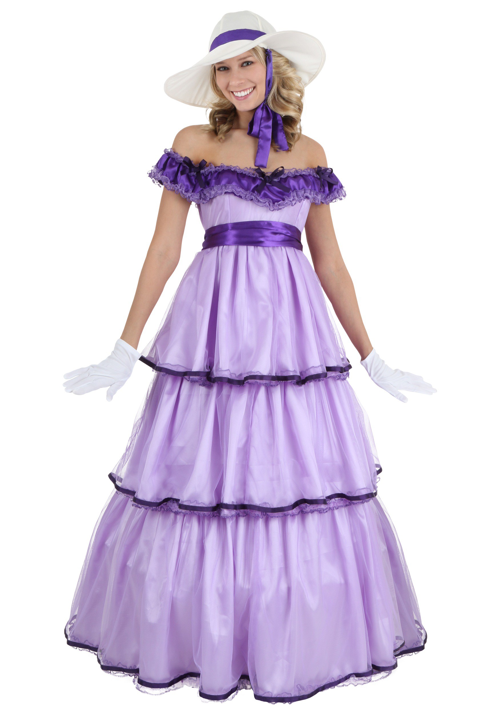 Women's Plus Size Deluxe Southern Belle Costume