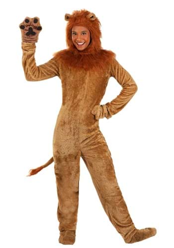 Adult Deluxe Lion Costume Main UPD