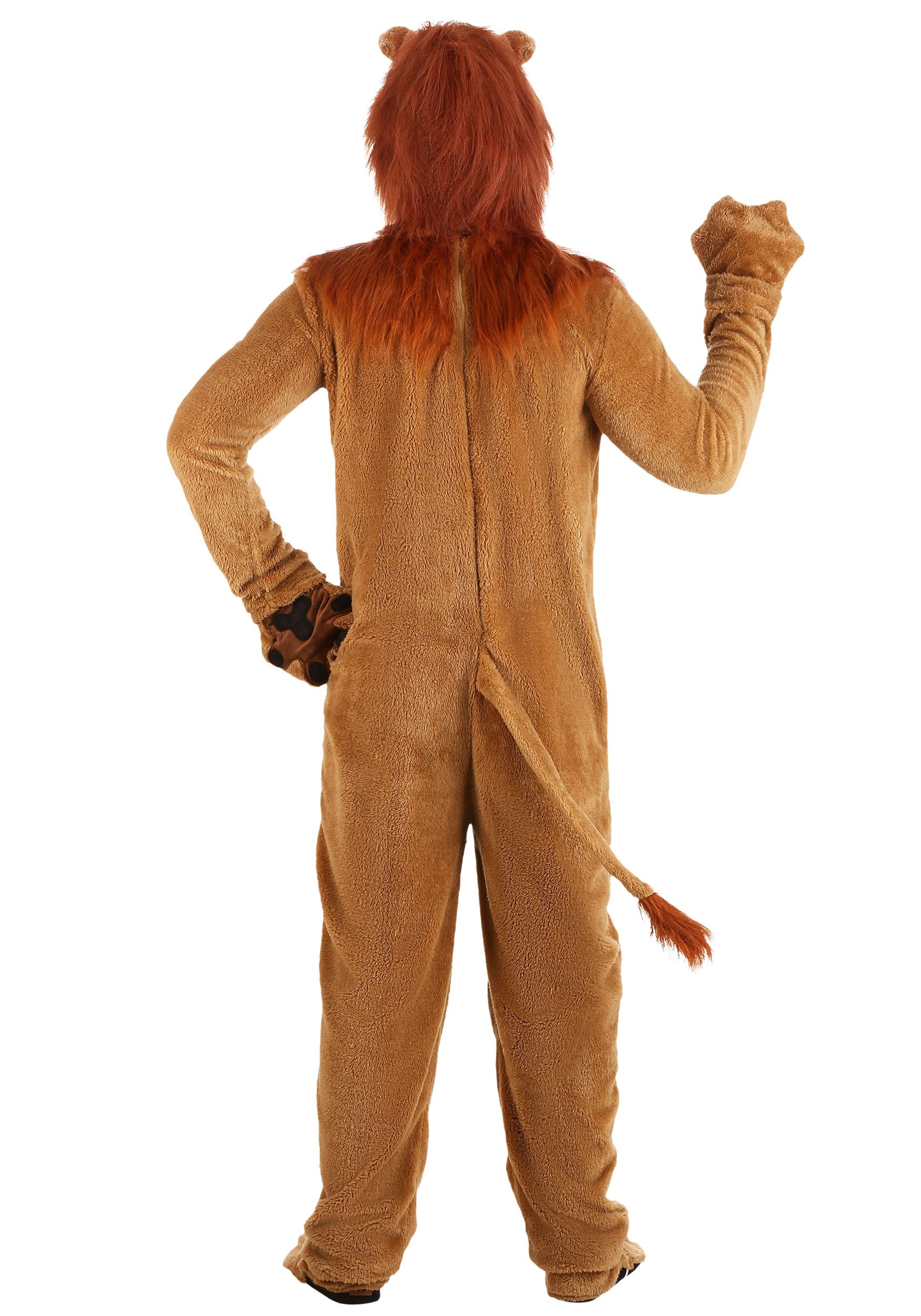 Plus Size Men's Deluxe Lion Costume