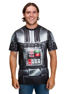 Star Wars Vader Attire White Sublimated T-Shirt