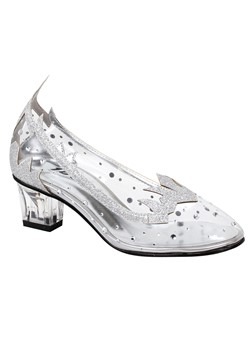 Girl's Silver Glitter Shoes new