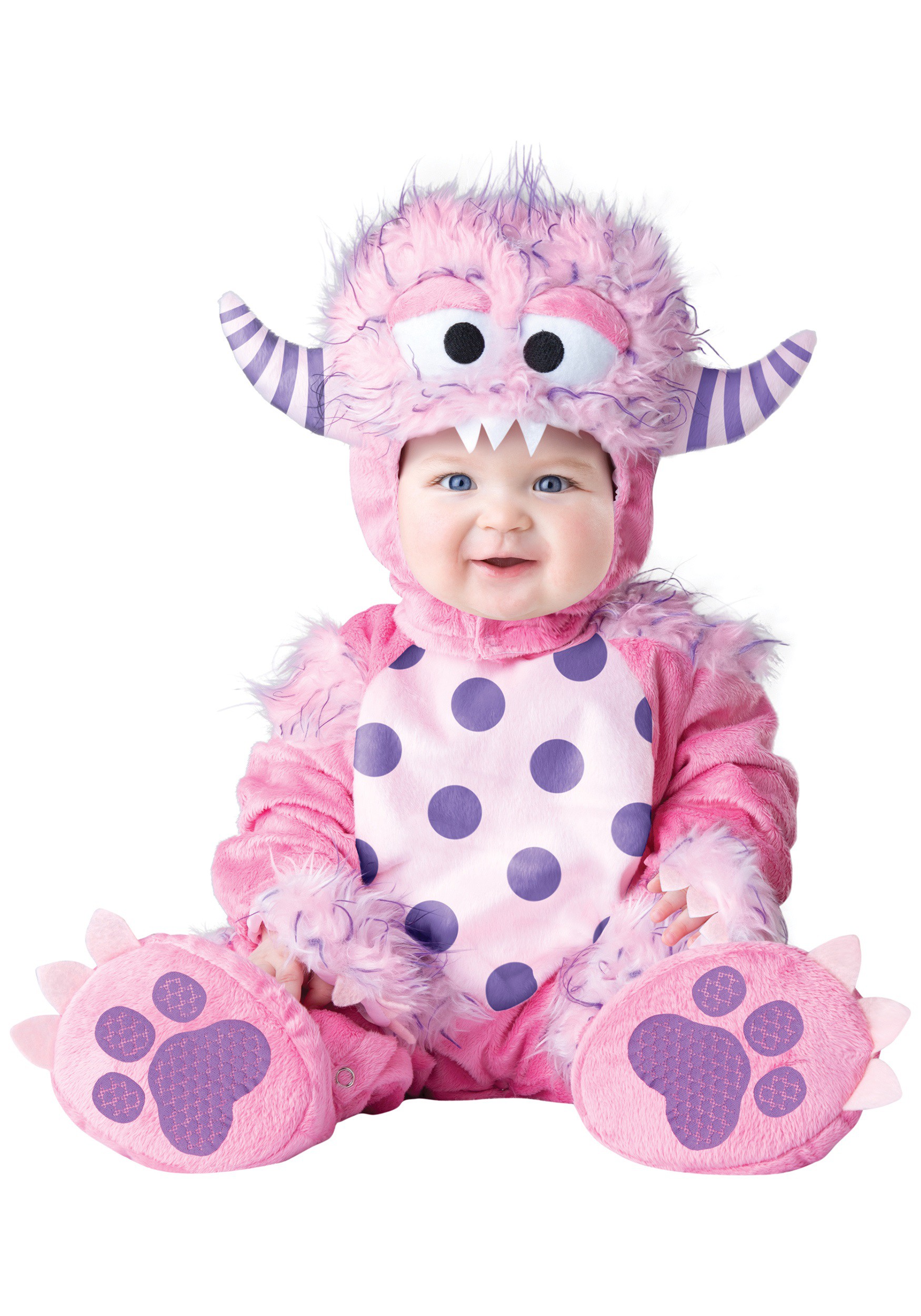 82   Infant Toddler Lil Pink Monster Costume 