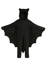 Toddler Fleece Bat Costume Alt 1