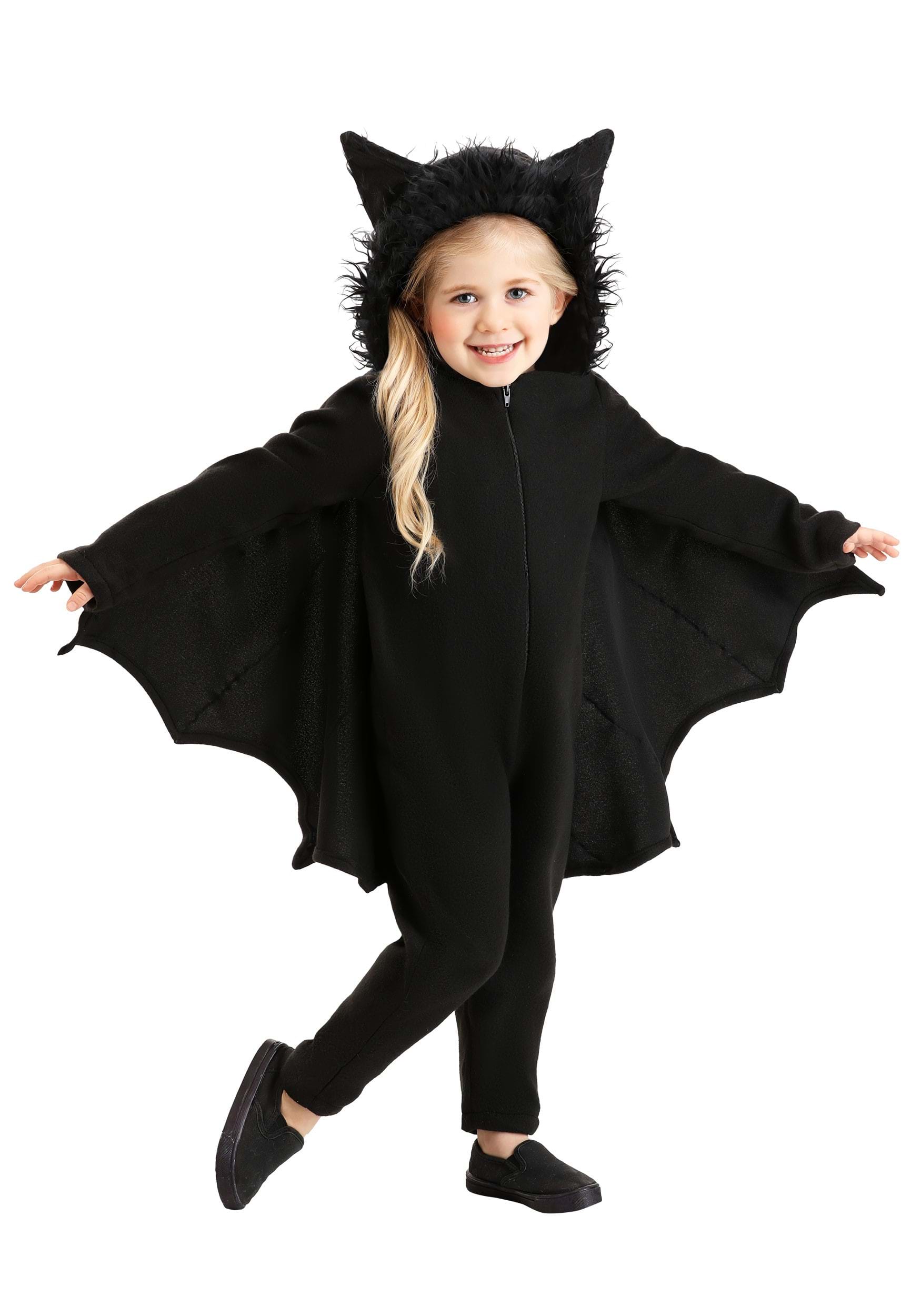 Disfraz de murciélago de vellón para niños pequeños Multicolor