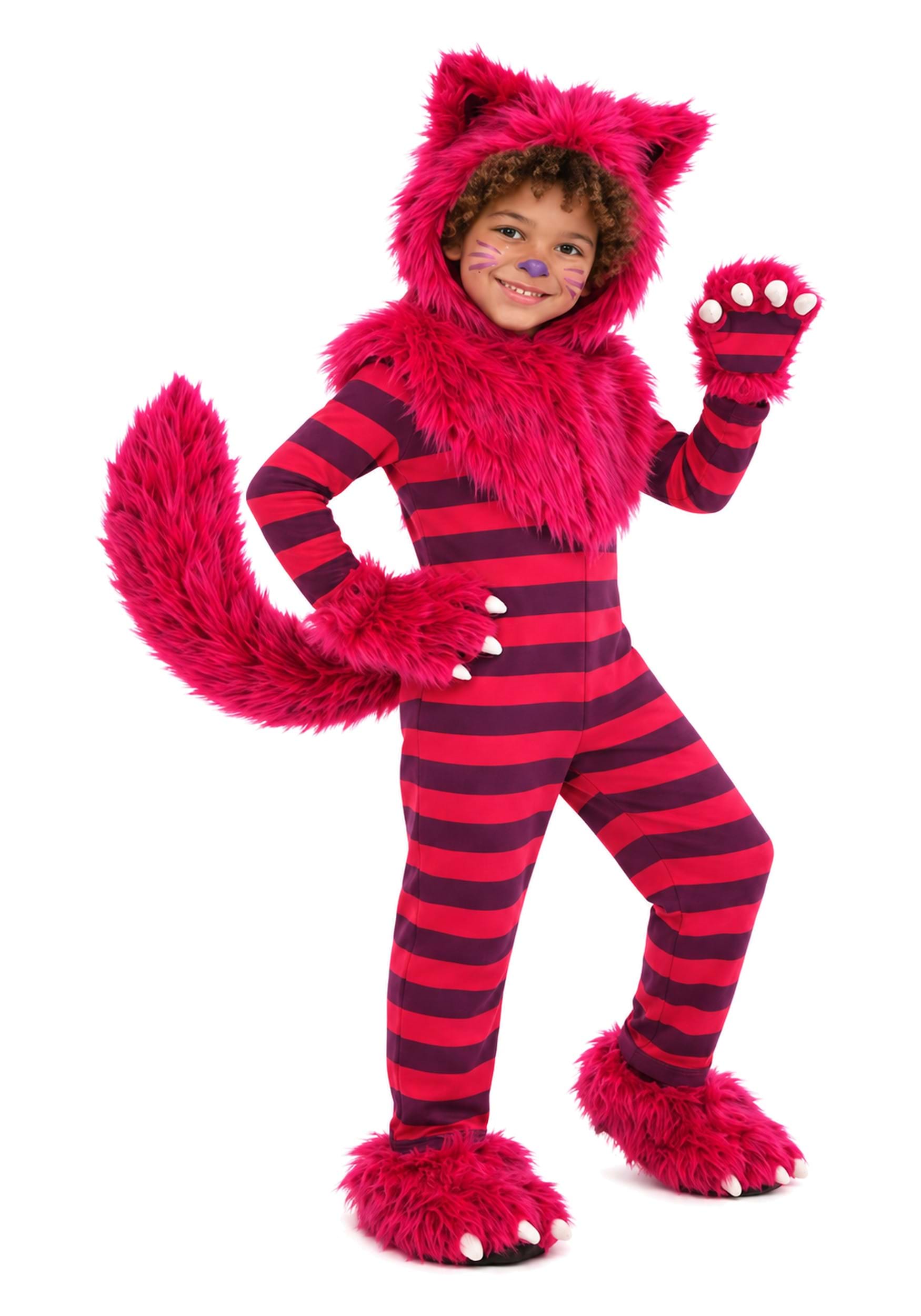 Deluxe Kid's Cheshire Cat Costume | Alice in Wonderland Costumes