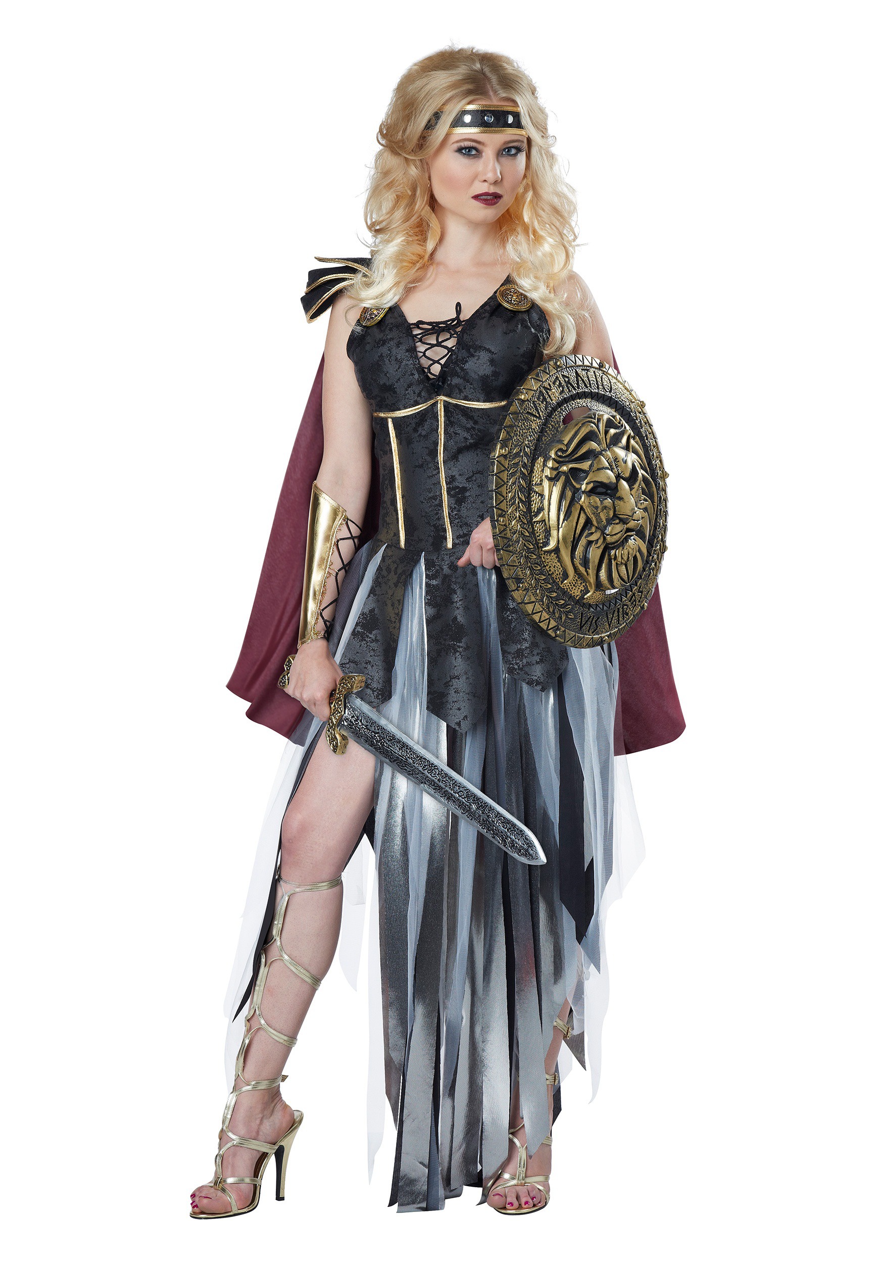 Roman Gladiator Women's Costume