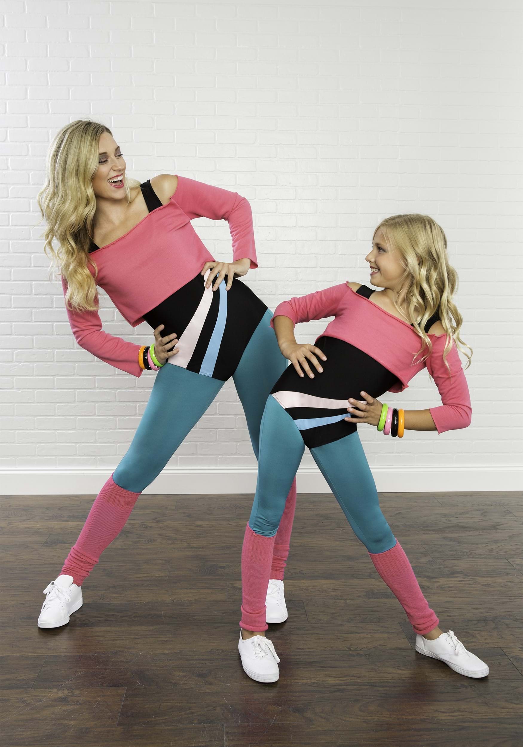 Women S 80 S Workout Girl Costume