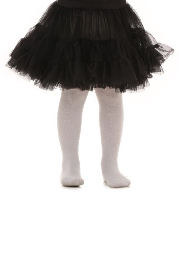 Toddler Black Knee Length Crinoline