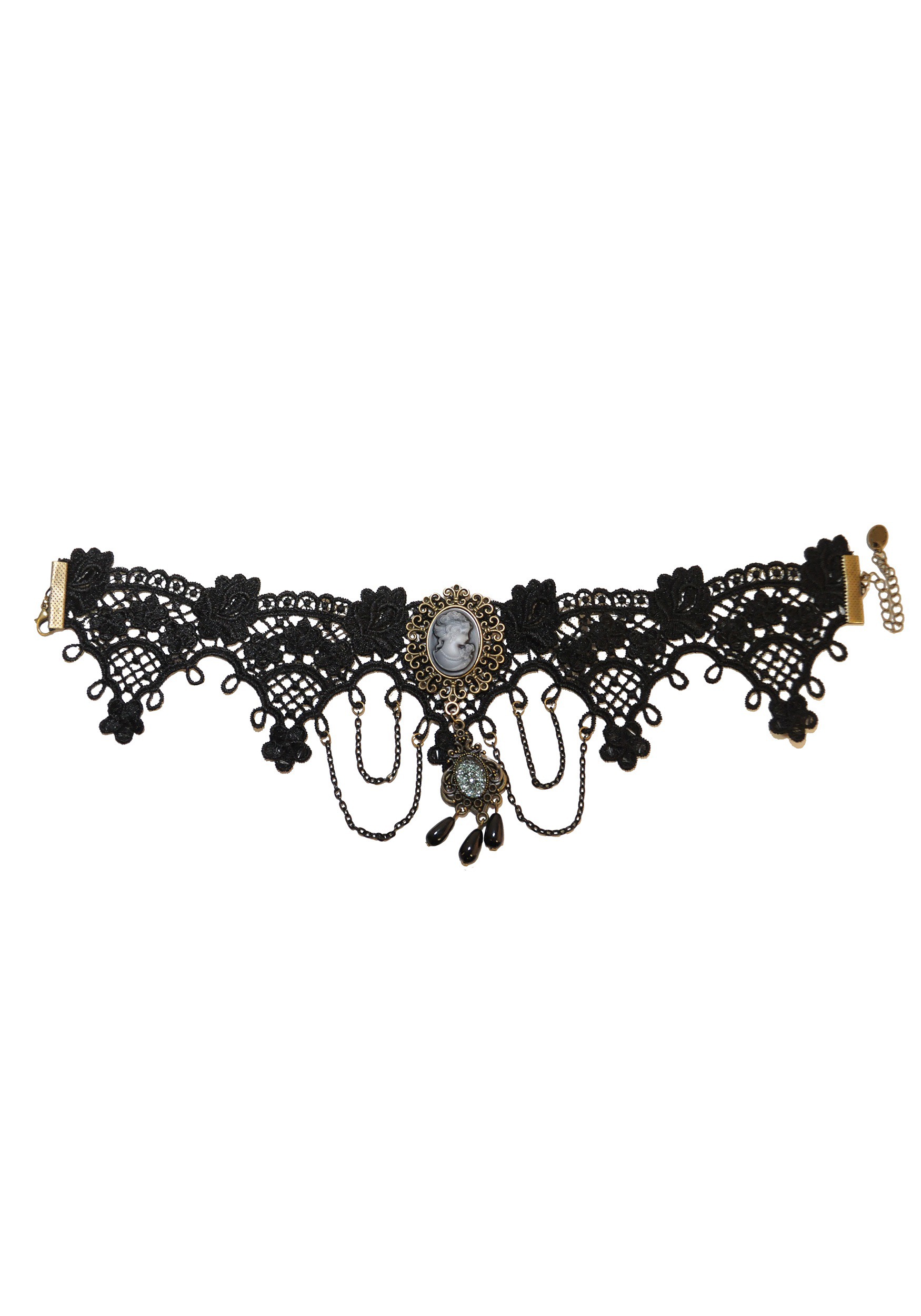 Gothic Black Lace Choker Collection 14
