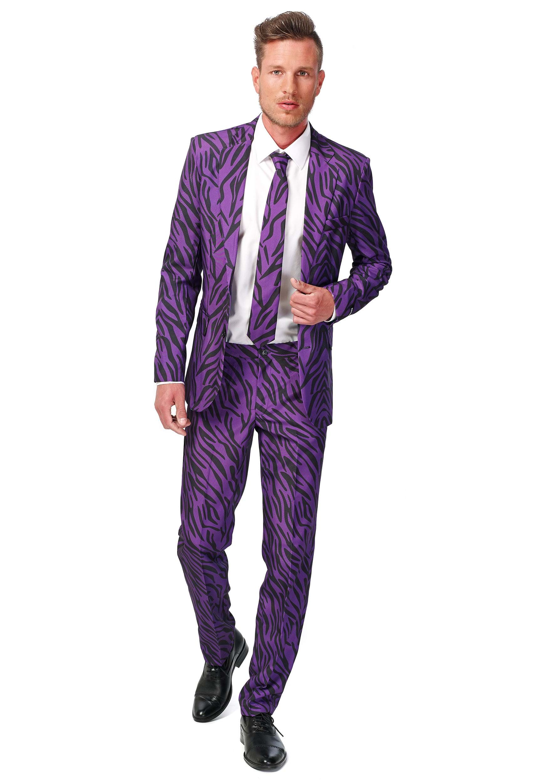 SuitMeister Basic Pimp Tiger Suit Mens Costume