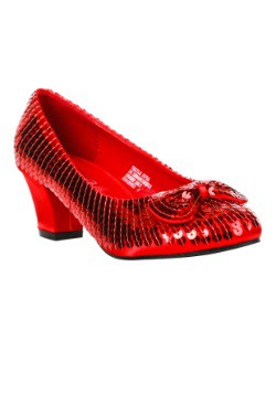 Adult Red Sequin Shoes