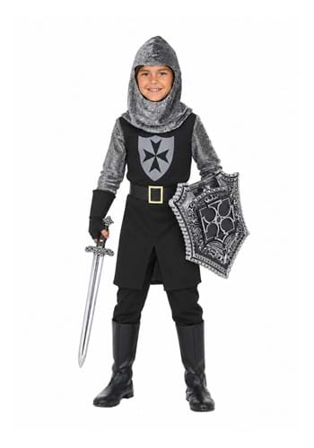 Black Knight Costume for Kids New Main