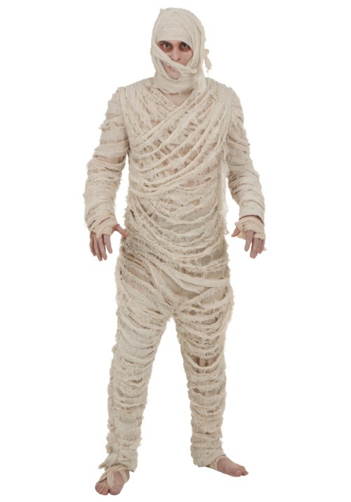 Men's Plus Size Mummy Costume | Exclusive Scary Costumes